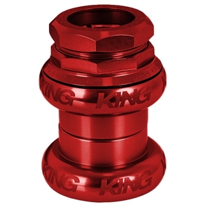 CHRIS KING Gripnut 1-1/8" EC Headset - Sotto Voce / Red